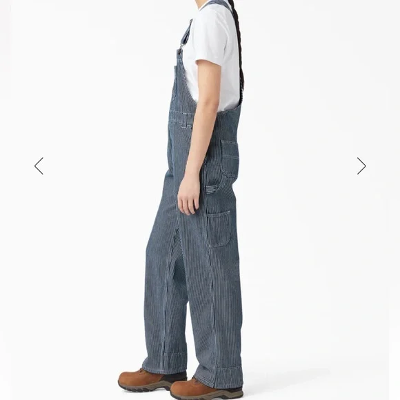 Dickies Striped Overalls - Picture 3 of 8
